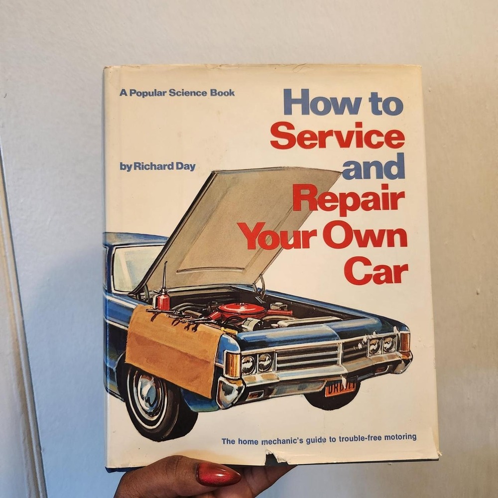 Vintage copy of How to Service and Repair Your Own Car by Richard Day